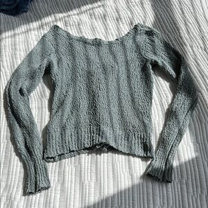 Women's Green Sweater